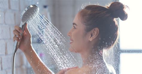 Girlfriend caught masturbating in the shower. . Girls shower nude naked